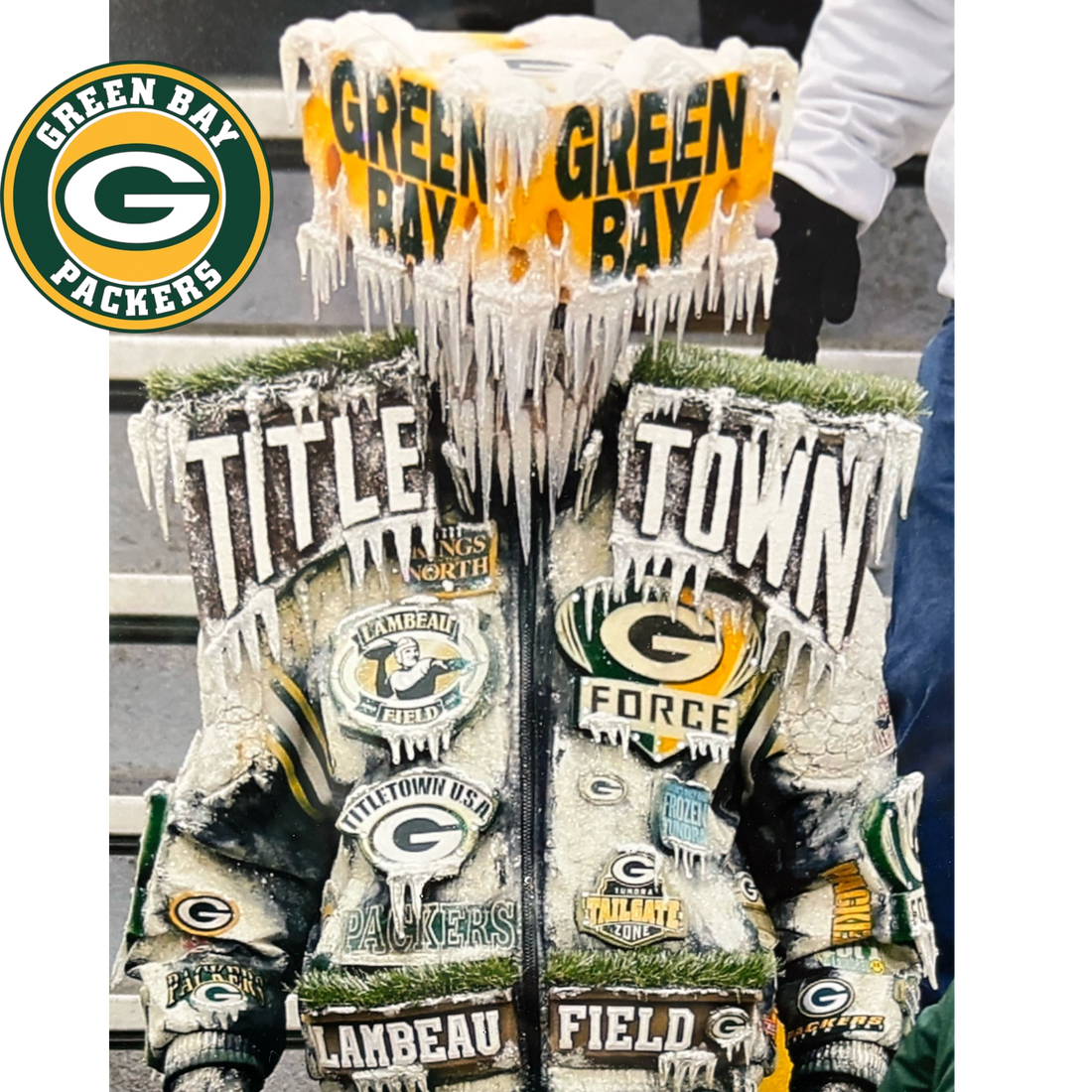 Green Bay Packers Frozen Tundra Man: Packers Pride, Big Hats, and a Bigger Heart