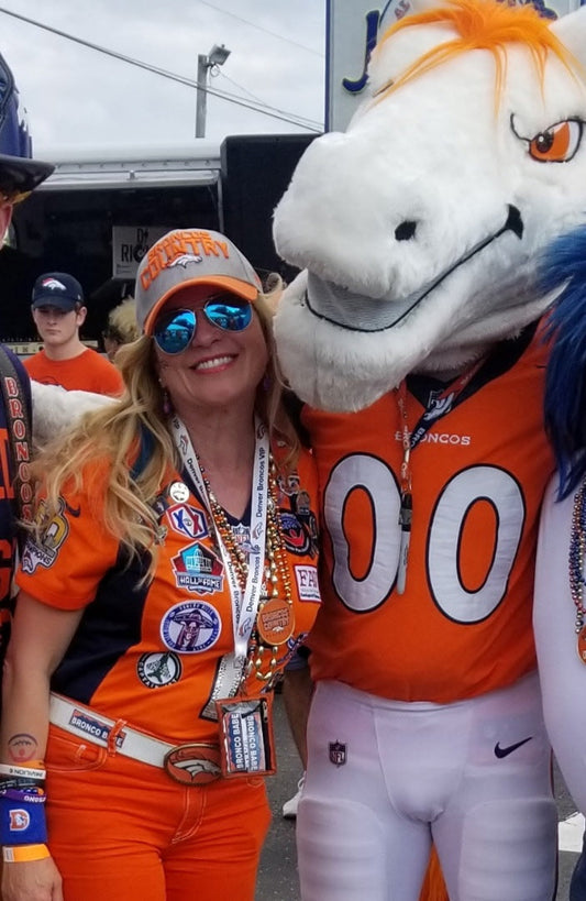 The Bronco Babe: Denver Broncos Superfan Catherine Highland