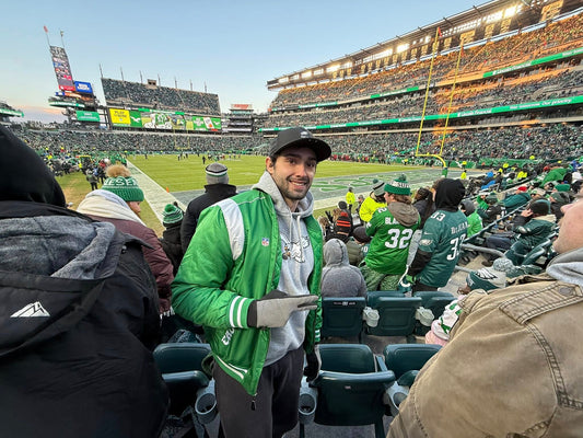 From Pretzel King to Eagles Content Creator: The Story of Justin "The Wingman" Hero