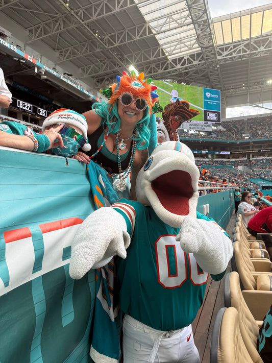 Miami Dolphins Superfan: Meet Jen Schultz, aka the Dolphin Diva